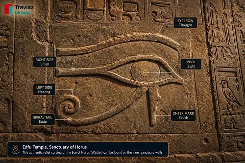 actual Eye of Horus wall