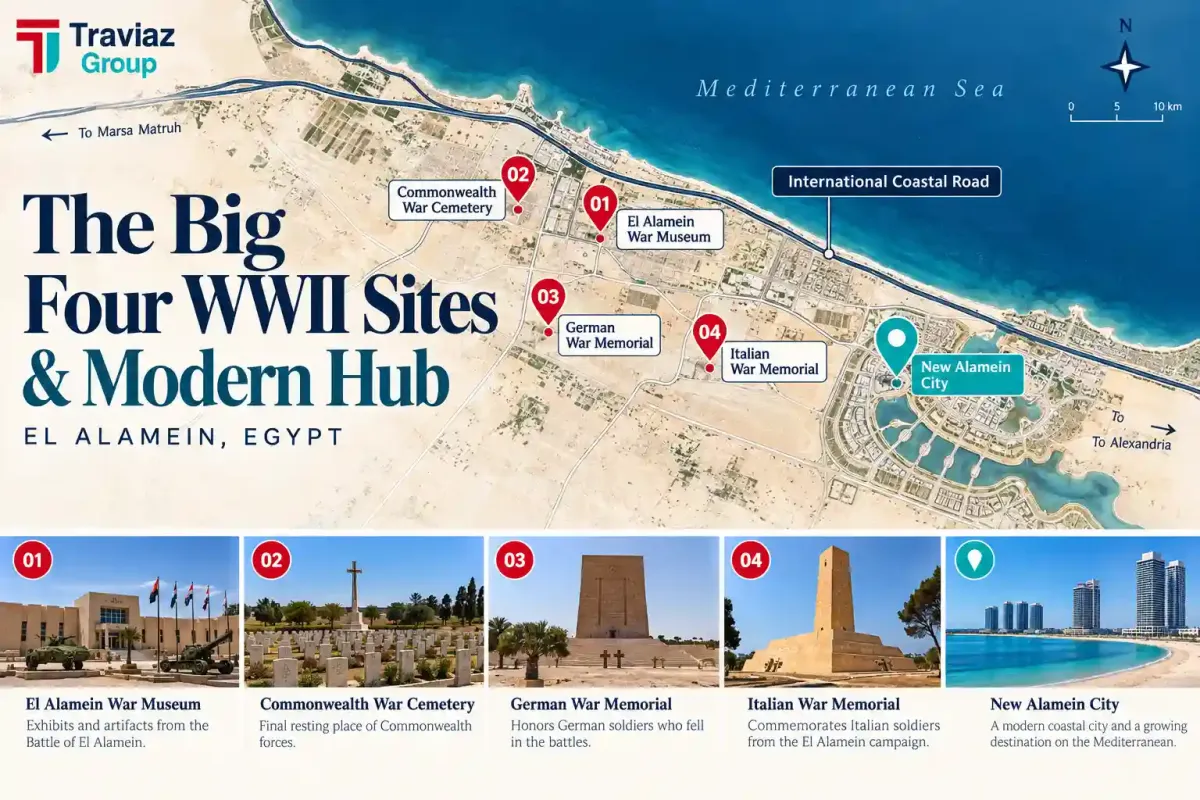 Al-Alamein WWII Sites
