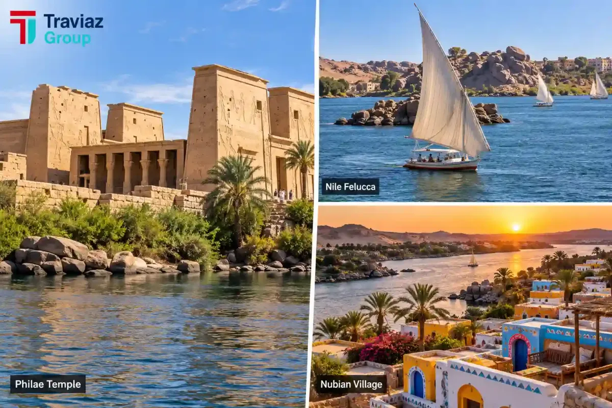 Aswan Village Location Comparison Map