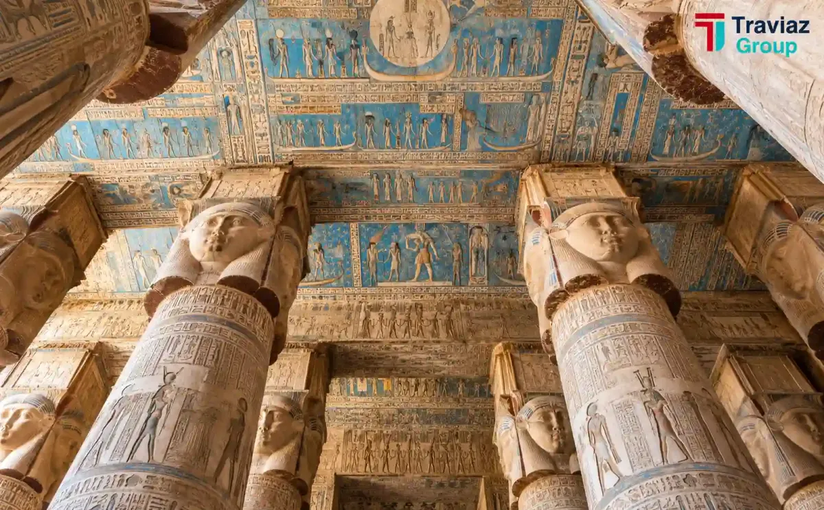 Dendera Temple Restored Ceiling