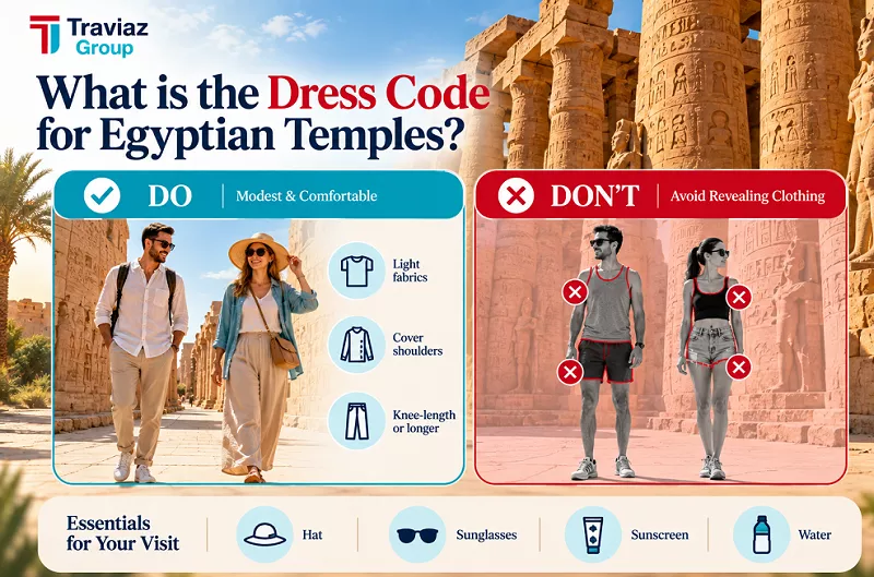 Dress Code for Egyptian Temples