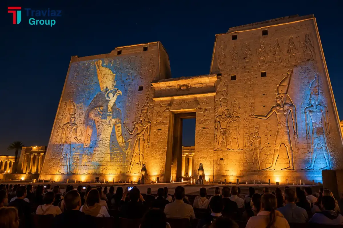 Edfu Temple Sound and Light Show