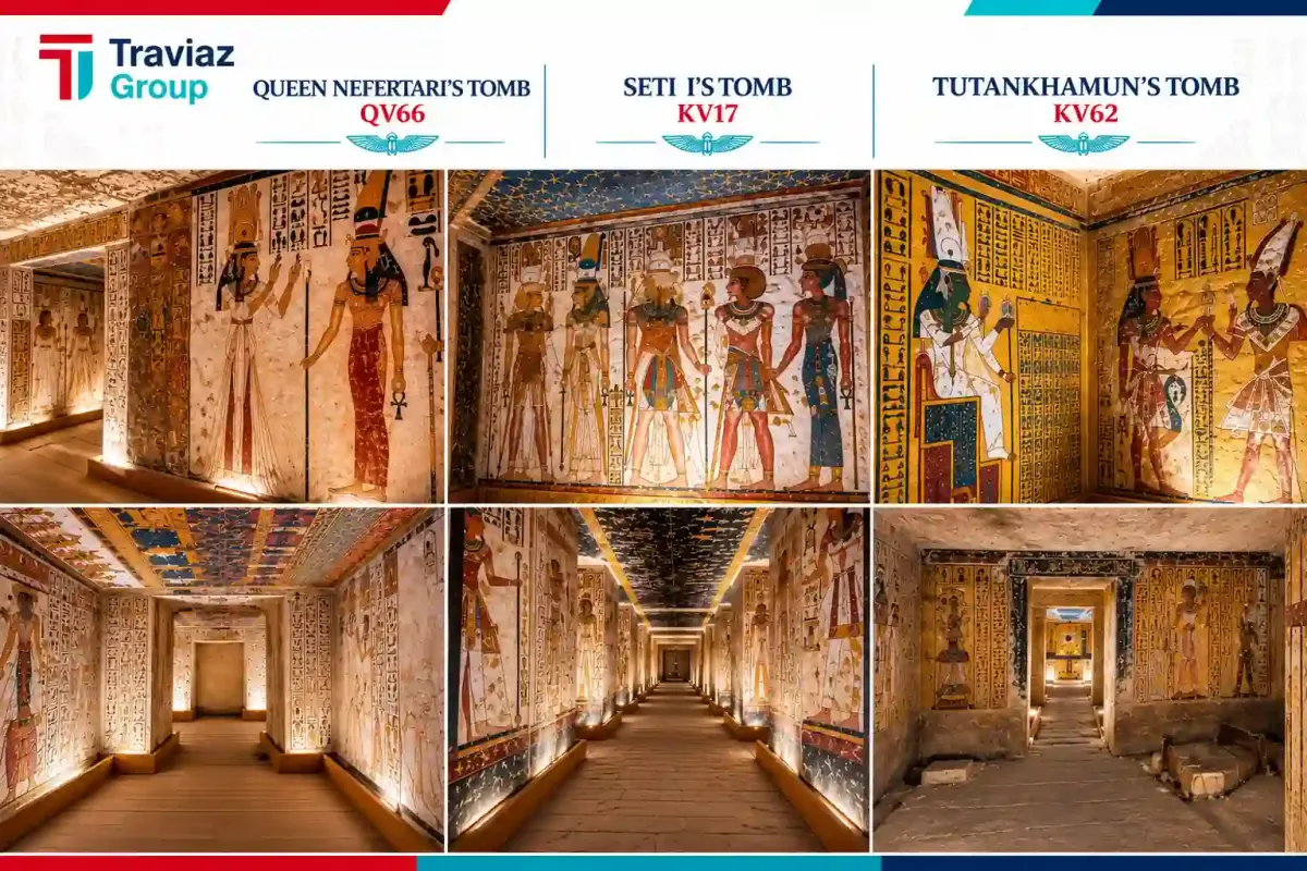 Egyptian Royal Tombs Comparison