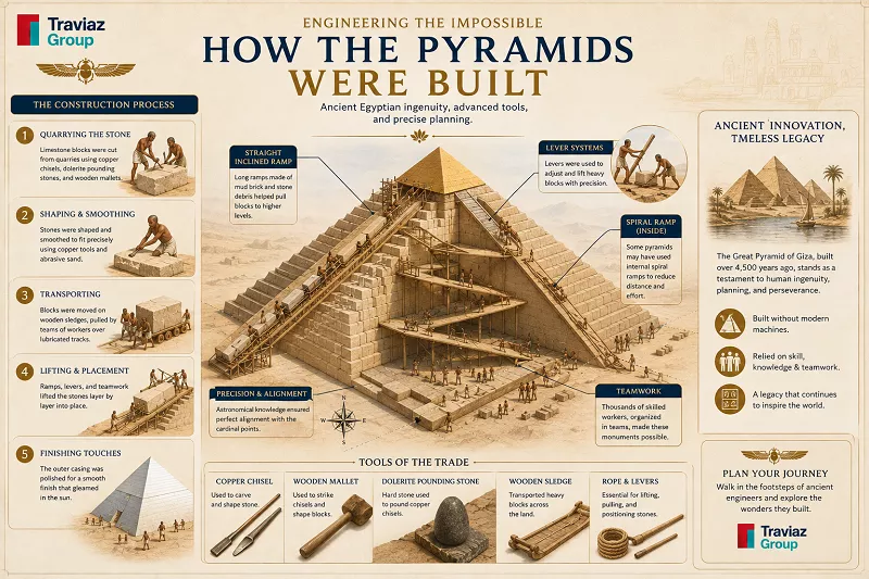 Engineering the Pyramids