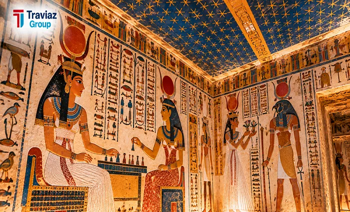 Exploring the Queen Nefertari Tomb