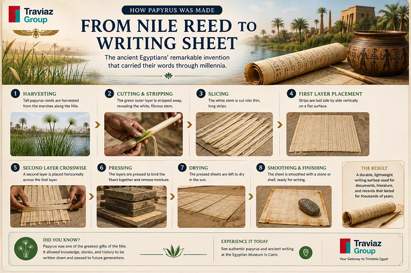 how papyrus is manufactured