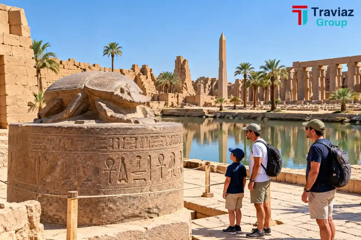 Karnak Photography Spots and Family Visit
