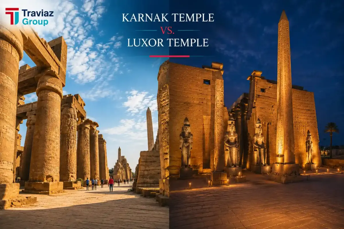 Karnak Temple vs. Luxor Temple