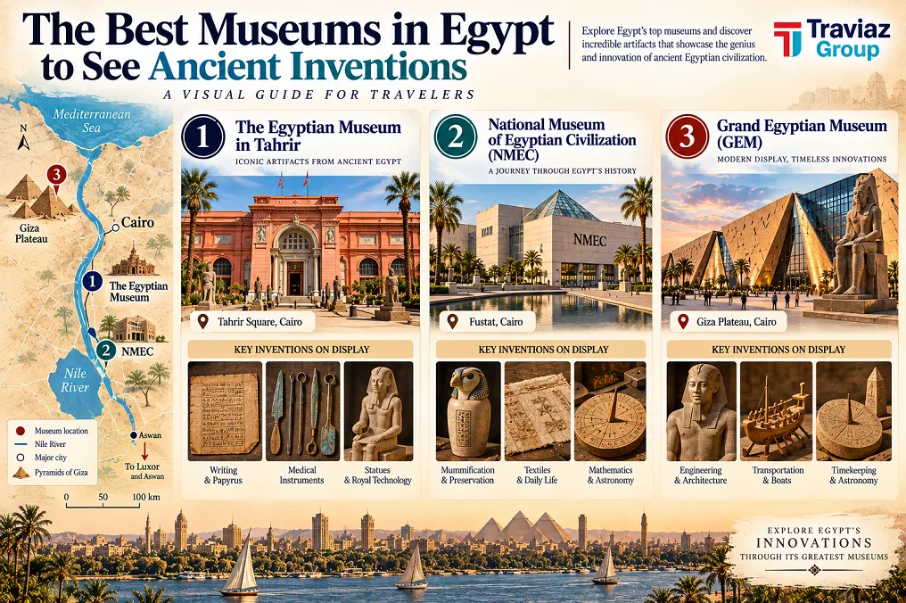 Museums in Egypt to See Ancient Inventions