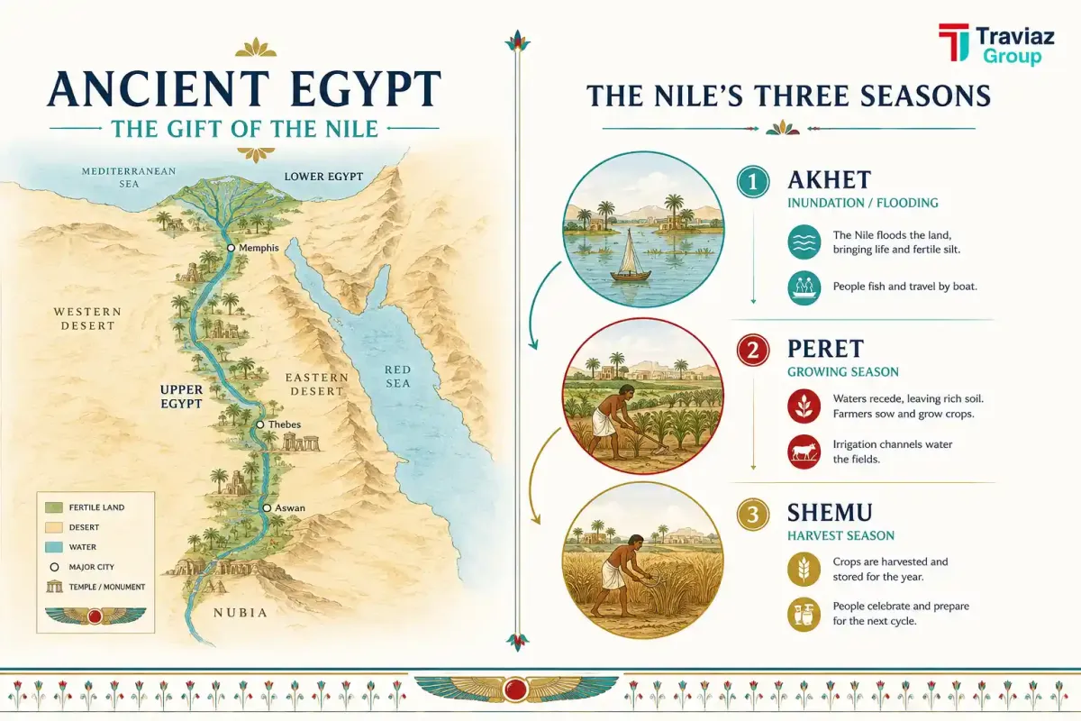Nile River and Seasons