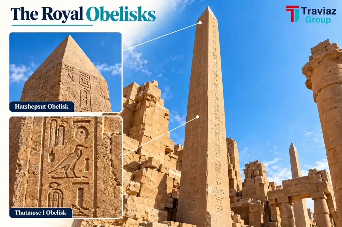 Obelisks of Thutmose I and Hatshepsut