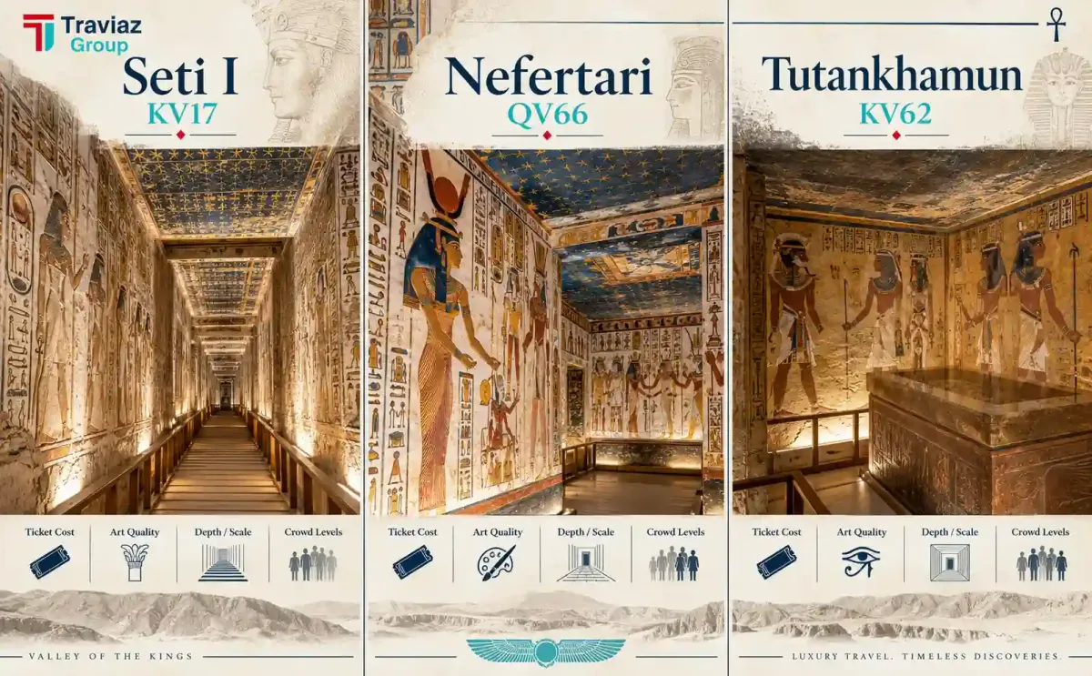 Seti I Tomb Comparison