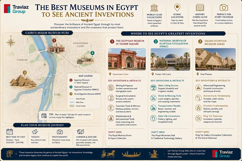 Best Museums in Egypt to See Ancient Inventions