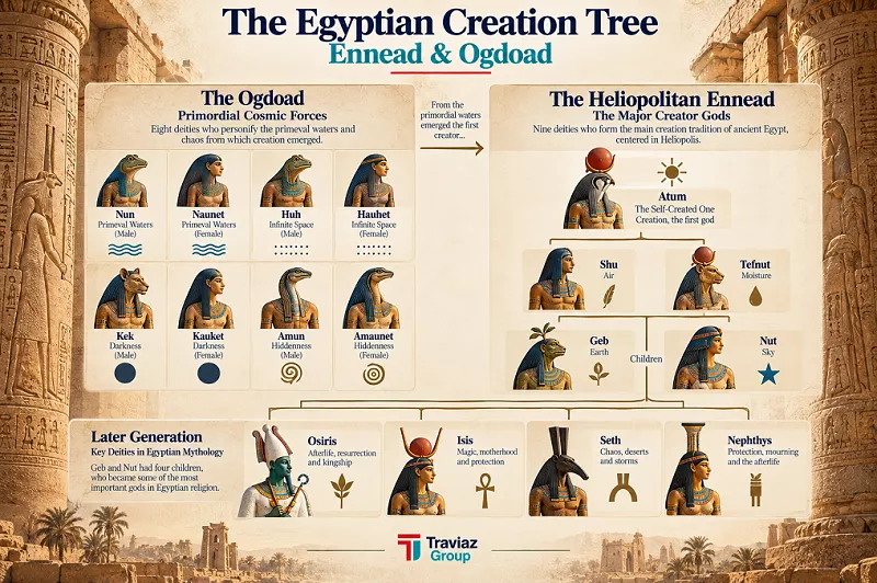 The Egyptian Creation Tree