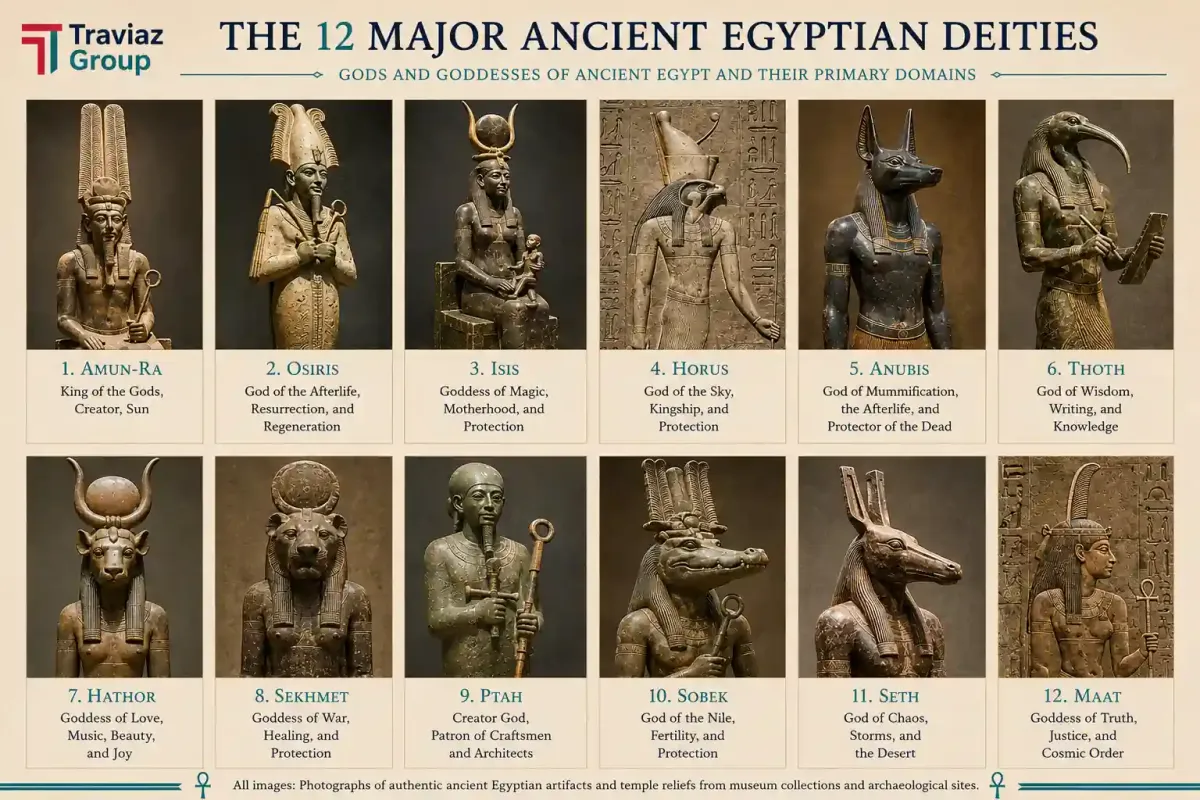 The Top 12 Ancient Egyptian Deities